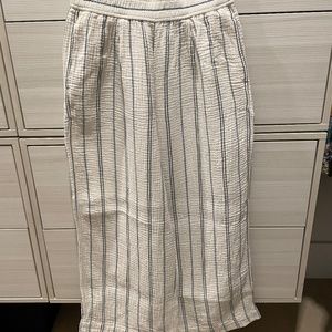 Beachy Blue White Pants